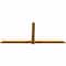 Ekena Millwork Eugene Rough Sawn Timber Gable Bracket, Western Red Cedar, 84"W x 35"H x 2"D x 4"F, 10/12 Pitch GBW084X35X0204EUG00RWR - alternate 5